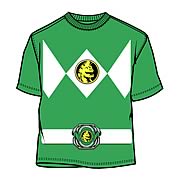 Mighty Morphin Power Rangers Green Uniform T-Shirt
